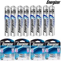 Kit Pilha Palito Energizer Lithium Ultimate 1,5v Litio Aaa Com 8 un
