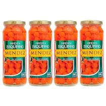 Kit Pimenta Biquinho em Conserva Mendez 300g 04 Vidros