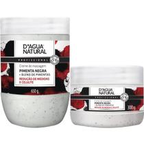 Kit pimenta negra 300g e 650g termogênico dágua natural