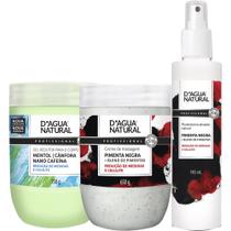 Kit Pimenta Negra 650g Fluido Termoativo 190ml Gel Redutor Kit Pimenta Negra 650g Fluido Termoativo 190ml Gel Redutor