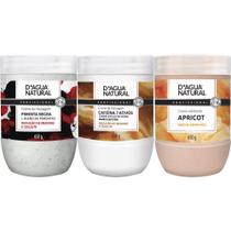 Kit pimenta negra 7 ativos esfoliante apricot média abrasão dágua natural Kit pimenta negra 7 ativos esfoliante apricot média abrasão dágua natural