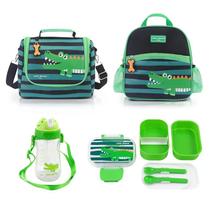 Kit Pimpolhos Completo Lancheiras Térmica + Pote + Garrafa Jacki Design (AHL23873/AHL23875/AGD23872/ATB23871)