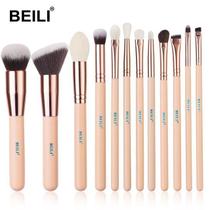 Kit Pincéis De Maquiagem BEILI de Alta Qualidade Pó Blush Sombra 12 PÇS Kit Pincéis De Maquiagem BEILI de Alta Qualidade Pó Blush Sombra 12 PÇS
