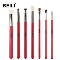Kit Pincéis de maquiagem BEILI Profissional Cabelo Natural 07 PÇS Kit Pincéis de maquiagem BEILI Profissional Cabelo Natural 07 PÇS
