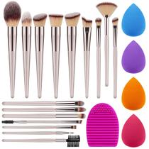 Kit Pincéis de Maquiagem Syntus Premium - 21 Peças