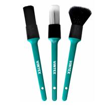 Kit Pincéis Detalhamento Automotivo Interno e Externo