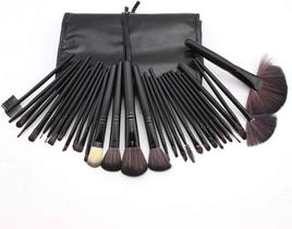 Kit Pincéis Makeup Profissional Atacado E Varejo 32 Unidades Com Bolsa De Proteção Completo Kit Pincéis Makeup Profissional Atacado E Varejo 32 Unidades Com Bolsa De Proteção Completo
