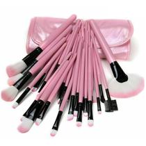 Kit Pinceis Maquiagem Profissional 24 Peças com Estojo Organizador 904-PK Lorben Kit Pinceis Maquiagem Profissional 24 Peças com Estojo Organizador 904-PK Lorben