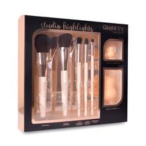 Kit Pincéis Maquiagem Profissional Studio Highlights Griffty Makeup - Griffty Cosméticos