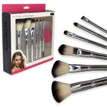 Kit Pinceis Maquiagem Starting Basico Iniciante Profissional - My Girl