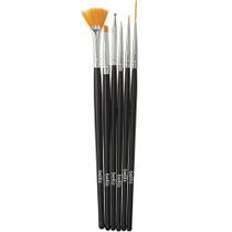 Kit Pincéis Para Decorar Unhas Belliz Cod.1281 C/6 Un Kit Pincéis Para Decorar Unhas Belliz Cod.1281 C/6 Un