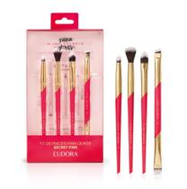 Kit Pincéis para Olhos Secret Pink Niina Secrets Eudora