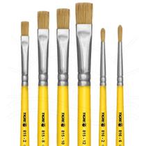 Kit Pincéis para Pintura em Tecido Tigre 6234 - 6 unidades