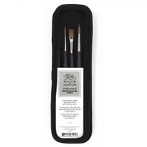 Kit Pincéis Winsor & Newton Watercolor Sable 3 Unidades