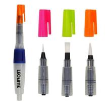 Kit Pincel Artístico com Reservatório + 3 Pontas - Leo Arte