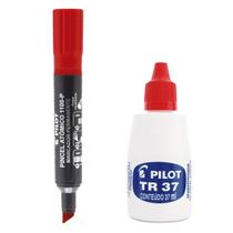 Kit Pincel Atômico PILOT Permanente + Recarga TR37 frasco 37ml