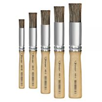 Kit Pincel Broxinha Batedor Condor 460 - 5 Und Nº 6-4-2-0-00