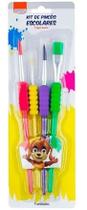 Kit Pincel Color Com 4 Unidades PC1200 BRW