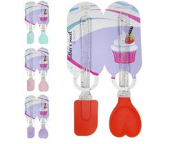 Kit Pincel Culinário + Colher Coração De Silicone