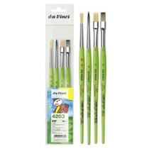Kit Pincel Da Vinci Fit Synthetics 4 un 4203 Kit Pincel Da Vinci Fit Synthetics 4 un 4203