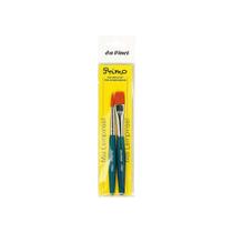 Kit Pincel Da Vinci Primo Cabo Azul Un 5019B