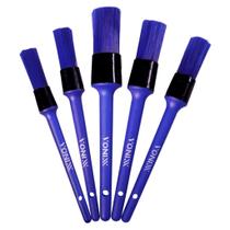 Kit Pincel de Detalhamento Externo Vonixx 5un Kit Pincel de Detalhamento Externo Vonixx 5un