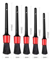 Kit Pincel De Higienização Automotiva 5 Tamanhos Carro