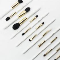 Kit Pincel De Maquiagem, Base, Olhos, Mistura, Cabelo De Cabra