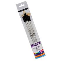 Kit Pincel Graduate White Bristle 5 Unidades Daler Rowney