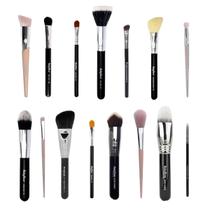 Kit Pincel Linha Max Maquiagem 15 Pincéis Completo Ruby Rose