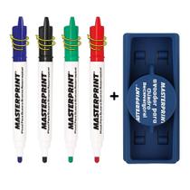 Kit Pincel Marcador Caneta P/ Quadro Branco e Apagador