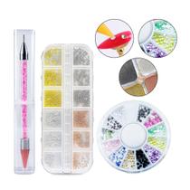 Kit Pincel Pega Strass Disco Strass Mini Caviar Nail Art Nail Designer Decoração de Unhas Manicure Unhas Naturais Unhas de Gel Kit Pincel Pega Strass Disco Strass Mini Caviar Nail Art Nail Designer Decoração de Unhas Manicure Unhas Naturais Unhas de Gel