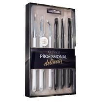 Kit pincel profissional delinear macrilan b700