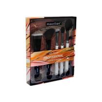 Kit Pincel Profissional Macrilan Contornar E Iluminar Wb100