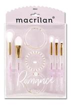 Kit Pincel Profissional Macrilan Romance Ed013 C/ Pulseiras