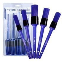 Kit Pincel Vonixx Detalhamento Automotivo Parte Externa
