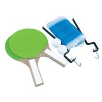Kit ping pong completo raquete + bolinha + rede de mesa - JUNGES