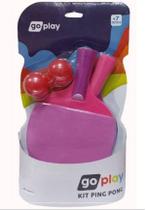 Kit Ping Pong Go Play Com 2 Raquetes E 2 Bolinhas Kit Ping Pong Go Play Com 2 Raquetes E 2 Bolinhas
