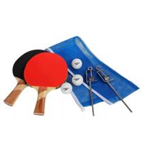 Kit Ping Pong Tênis De Mesa Speedo Raquete Rede Bola