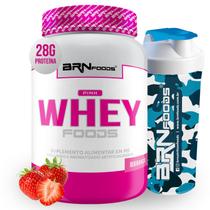KIT Pink Whey Foods 2kg + Coqueteleira - BRN Foods
