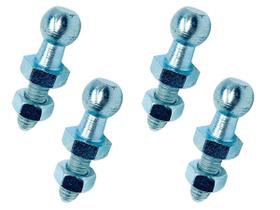 Kit Pino Parafuso Amortecedor Porta Malas Capo Rosca M6 Universal 4 Unidades Kit Pino Parafuso Amortecedor Porta Malas Capo Rosca M6 Universal 4 Unidades