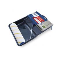 Kit Pintura 3 Peças Suporte Rolo Bandeja Parede 23Cm Tigre Kit Pintura 3 Peças Suporte Rolo Bandeja Parede 23Cm Tigre