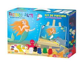 Kit pintura 346 pequena sereia* - BRINQUEDOS JUNGES
