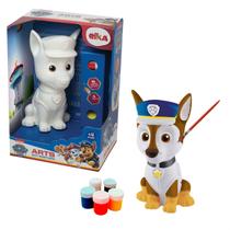 Kit Pintura Arte Boneco Boneca Patrulha Canina Infantil Diversão