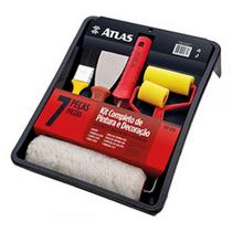 Kit Pintura Atlas Pinte Facil R 1016 - Pinceis Atlas