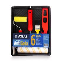 Kit Pintura Completo Atlas Rolo Anti-gota 06 Peças