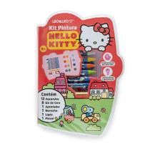 Kit Pintura Cores dos Personagens Hello Kitty Estojo com 24 Peças LeoLeo