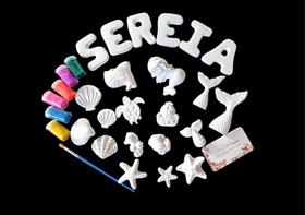 Kit Pintura de Gesso Kids - Sereia