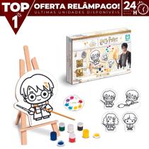 Kit Pintura Infantil Em Madeira Harry Potter Wizarding World - Nig Brinquedos