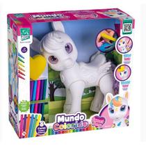 Kit Pintura Infantil Mundo Colorido Divertido Sweet Poney